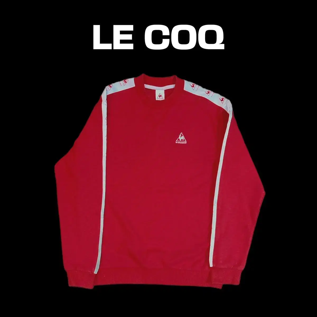 Le Coq Sportif (르꼬끄) - 라인 맨투맨